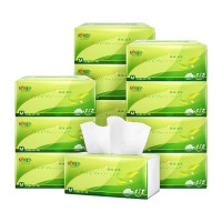 心相印 茶语丝享系列150抽*3包/提*4提三层塑装纸面巾12包装 DT32150