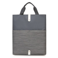 斯莫尔(SIMOER)SL-1709灰色时尚休闲单肩斜挎包竖款多功能手提包公文包文件包厂家定制可印刷联系客服