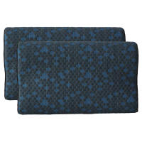 艾美家 竹炭记忆枕 蓝色