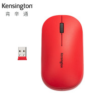 肯辛通(Kensington)K75352鼠标 SureTrack无线双模鼠标 时尚蓝牙 游戏办公舒适无线鼠标 草莓红