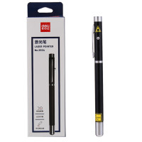 得力(deli)3934可伸缩教鞭激光笔 笔夹便携式激光笔/无线演示器 颜色随机