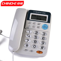 中诺(CHINO-E)C168电话机 固定电话机座机电话R键转接免电池双接口有线板机坐机