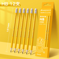 三木(SUNWOOD)GS90清华大学艺术博物馆联名国色系列 HB铅笔 12支装圆杆