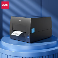 得力(deli)GE540打印机 热敏+热转印双模式 快递面单标签吊牌 碳带打印 4寸 125mm/s 打印机