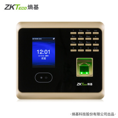 中控智慧(Zkteco)UF100Plus-S考勤机 人脸+指纹识别 U盘通讯 自助报表