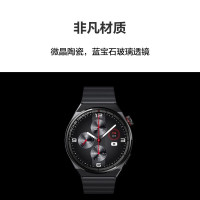 华为(HUAWEI)WATCHGT3智能手表 ECG防水血氧心率体温监测蓝牙AX智能46MM 活力款黑色