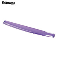 范罗士(Fellowes)91437人体工学硅胶护腕 水晶硅胶台电键盘托 魅惑紫