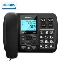 飞利浦(Philips)CORD165录音电话机 固定座机 办公家用 自动 手动录音 16G存储卡