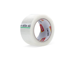 得力 封箱胶 30285 55mm*200y (183米) 普透 6卷/筒透明