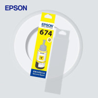 爱普生(EPSON)T6741/6744墨水70ml黄色5400页适用L801/L805/L810/L850