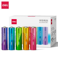得力(deli)LH500-20M碱性5号电池20粒彩盒装(混)[20粒/ 盒]