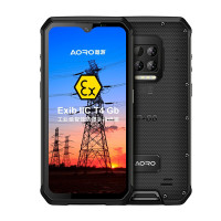 遨游(AORO)A9红外热成像本安防爆手机三防智能终端温测手机全网通 4G后置高清四摄 防爆版 带热成像功能