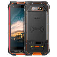 遨游(AORO)M5 POC网络对讲智能终端超高频RFID全网通4G手机 RFID手持机八千 毫安 桔黑色