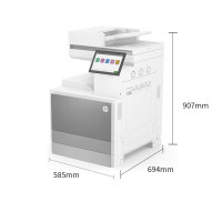 惠普(hp)E82650dn打印机a3/a4黑白激光扫描复印一体机 复合机 自动双面打印