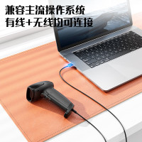 得力(deli)AA103扫码枪 2.4G 有线蓝牙一维扫描枪 条码扫码器(黑)