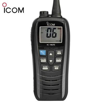 艾可慕(ICOM)M25海事对讲机可漂浮对讲机 IPX7级 防水船舶专用手台150M