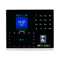中控智慧(Zkteco)UF600门禁一体机 指纹+动态人脸识别 自助报表打卡机