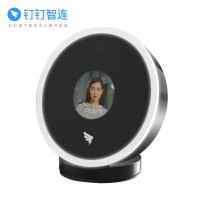 钉钉M1X pro人脸考勤机 无线智能 打卡机多地多店刷脸机员工(3000张人脸大容量)