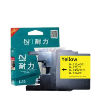 耐力(NIKO)LC400黄色墨盒适用于兄弟/Brother MFC-J6710DW/MFC-J6910DW