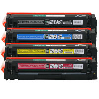 耐力(NIKO)CF510A-CF513A黑黄蓝红四色套装 适用于惠普M154a/M154nw/MFP M180n