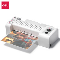 得力(deli)3891过膜机适用A4 自动进退膜 文件照片塑封机/过塑机 灰色