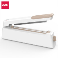 得力(deli)16498手压式封口机 过膜机 覆膜机 塑封机 家用塑料袋食品包装袋茶叶袋密封机