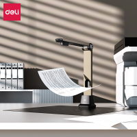 得力(deli)GK201扫描仪2200万超清双摄高拍仪 连续扫描 视频展台曲面智能展平 书籍扫描 A3幅面软底