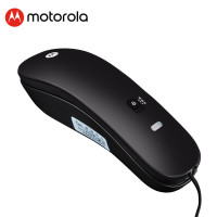 摩托罗拉(MOTOROLA)CT50电话机 酒店电话机座机 固定电话 桌墙两用可壁挂黑色