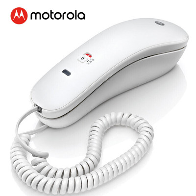 摩托罗拉(MOTOROLA)CT50电话机 酒店电话机座机 固定电话 桌墙两用可壁挂白色