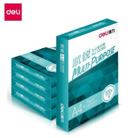 得力(deli)3551凯锐 70g 复印纸 A4 打印纸 500张/包 5包装/1箱