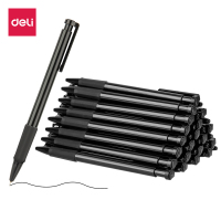 得力(deli)6546S圆珠笔0.7mm英文专用低粘度圆珠笔 中油笔36支/盒