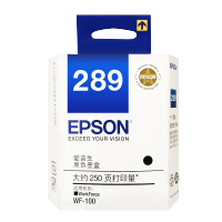 爱普生(EPSON)T289原装黑色墨盒 适用于WF-100/WF-110打印机