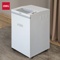 得力(deli)SE640高保密碎纸机 二级保密认证销毁机(150L 单次45张 120分钟碎纸/光盘3.8*40mm)