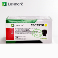 利盟78C3XY0高容墨盒黄色约5000页适用CS421,CS521,CS522/CX421,CX522