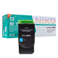 耐力(NIKO)N CTL-205H蓝色粉盒约3000页适用奔图CP2505DN智享版