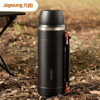 九阳(Joyoung)WR566保温壶316L不锈钢大容量保温瓶保温水壶户外旅行壶 黑色