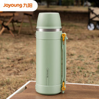 九阳(Joyoung)WR566保温壶316L不锈钢大容量保温瓶保温水壶户外旅行壶 绿色