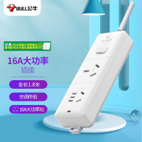 公牛(bull)GN-606D接线板 2位X5孔1.8米大功率 16A插座排插空调热水器