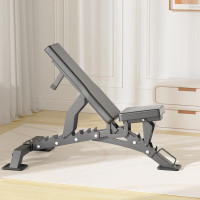 康斯特专业轻型商用哑铃凳 商用多功能健身椅家用可调节卧推凳仰卧起坐板飞鸟凳