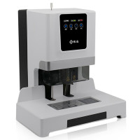 银佳YJZ-50K会计凭证财务自动装订机 档案文件铆管热熔电动打孔装订机