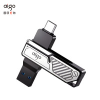 爱国者(aigo)U382优盘USB3.2 Gen1硬核机甲 128GB