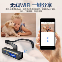 执法1号DSJ-C2头戴式16G执法记录仪 4K高清WiFi手机直连耳挂