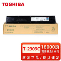 东芝T-2309C黑色碳粉 适用东芝2303A 2803A 2809A墨粉338克 18000页