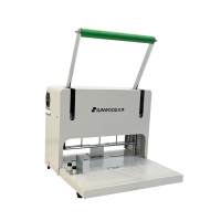 三木(SUNWOOD)SZ9006装订机打孔器 500页孔径孔距可调电动穿线机三孔打孔