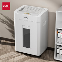 得力(deli)GA880全自动碎纸机 20L 德标4级保密 单次8张带钉碎