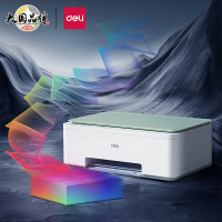 得力(deli)L512Ws打印机 A4彩色喷墨 无线打印