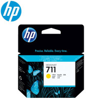 惠普CZ136A黄色墨盒711适用机型T520 T120 T530绘图仪 29ml*3支