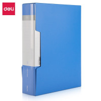 得力(deli)A4资料册透明活页彩色文件夹插页袋20/30/40/60/80/100页档案夹