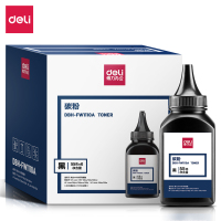 苏宁 得力(deli) 黑色硒鼓 DBH-FW1110A 单支装55克/瓶适用惠普108/138