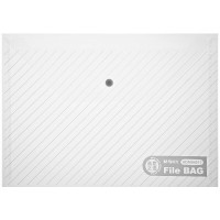 晨光(M&G)A4彩色斜纹纽扣袋 办公文件袋档案袋资料整理收纳袋 颜色随机 ADM94517 12个装